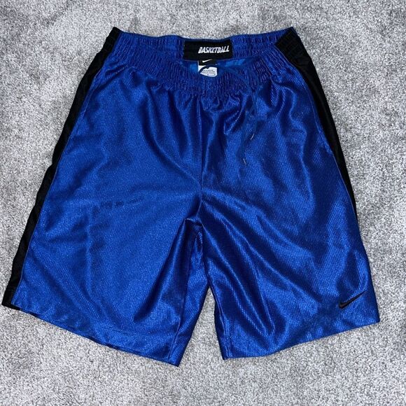 Satin Fully Lined Mens Nike Duke Colors 🏀B-ball basketball Shorts M - Picture 1 of 3